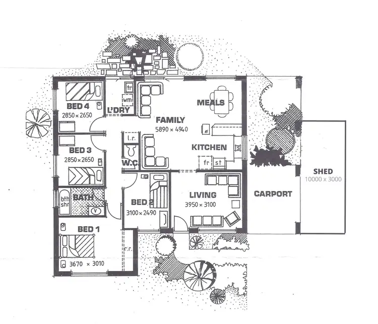 Floorplan of Homely house listing, 15 Munday Road, High Wycombe WA 6057