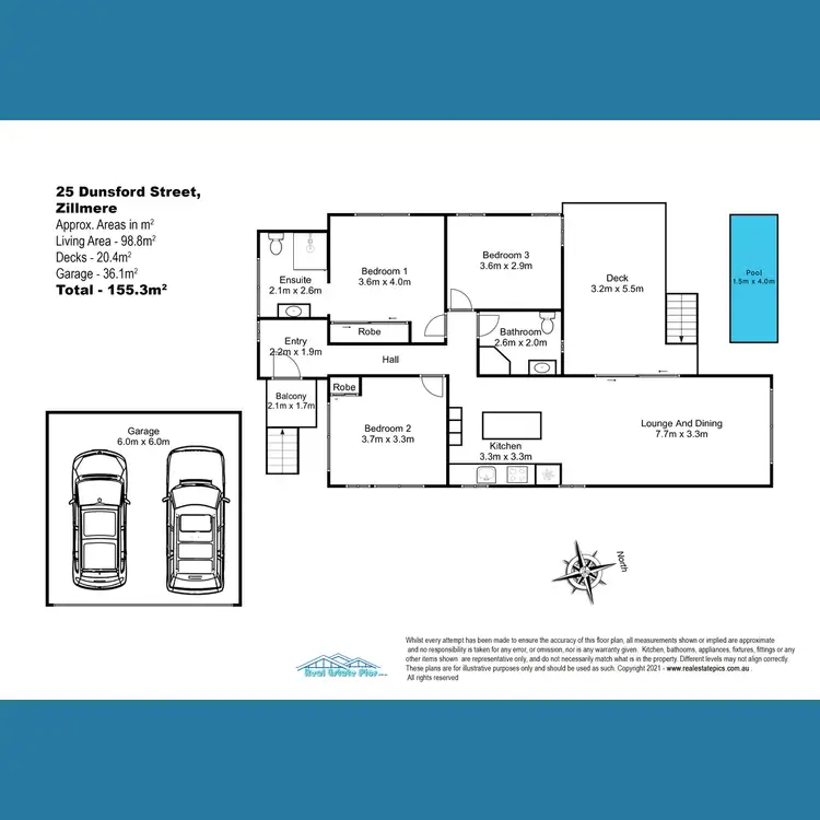 Floorplan of Homely house listing, 25 Dunsford Street, Zillmere QLD 4034