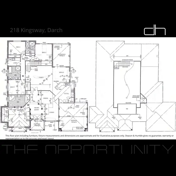 Floorplan of Homely house listing, 218 Kingsway, Darch WA 6065