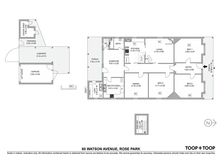 Floorplan of Homely house listing, 60 Watson Avenue, Rose Park SA 5067