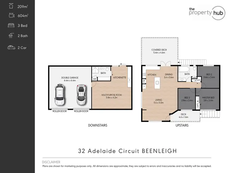 Floorplan of Homely house listing, 32 Adelaide Circuit, Beenleigh QLD 4207