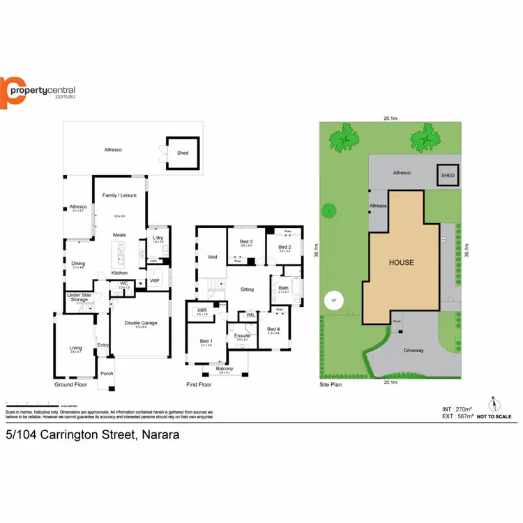 Floorplan of Homely house listing, 5/104 Carrington Street, Narara NSW 2250