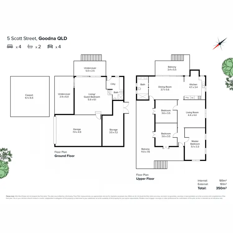 Floorplan of Homely house listing, 5 Scott Street, Goodna QLD 4300
