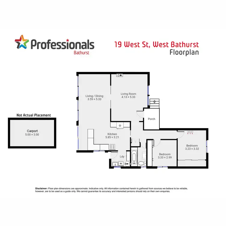 Floorplan of Homely house listing, 19 West Street, West Bathurst NSW 2795