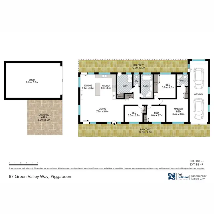 Floorplan of Homely house listing, 87 Greenvalley Way, Piggabeen NSW 2486