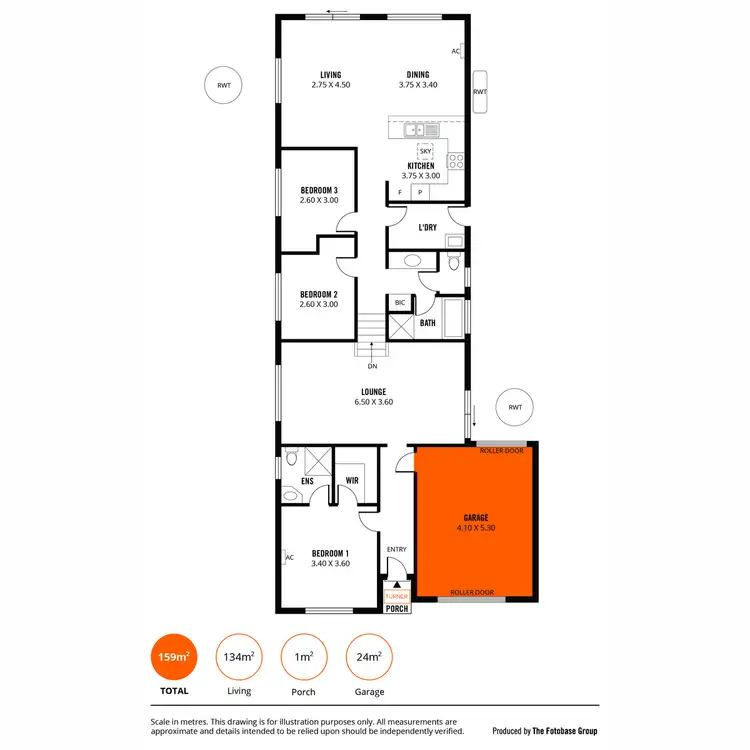 Floorplan of Homely house listing, 25 McClure Avenue, Reynella East SA 5161
