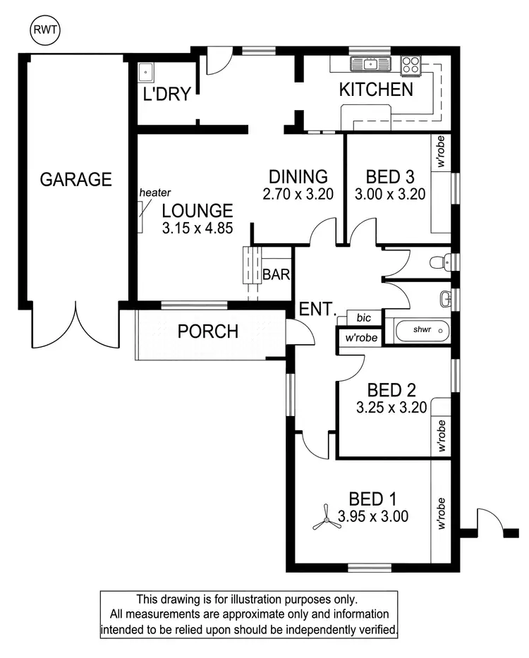 Floorplan of Homely house listing, 7 Eucla Avenue, Warradale SA 5046