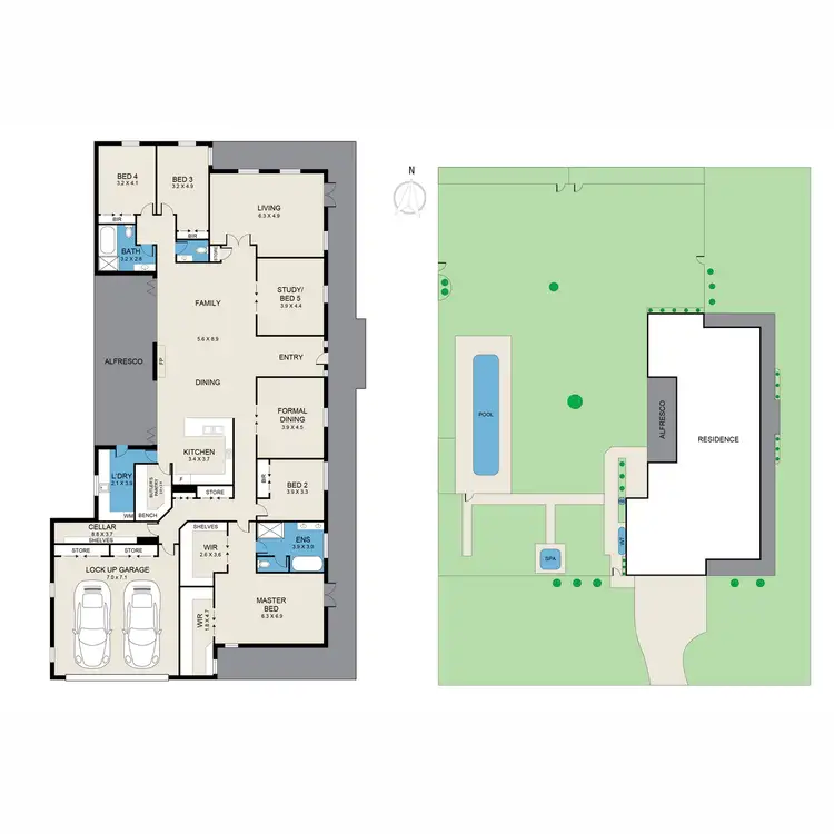 Floorplan of Homely rural property listing, 28 Marrowbone Road, Pokolbin NSW 2320