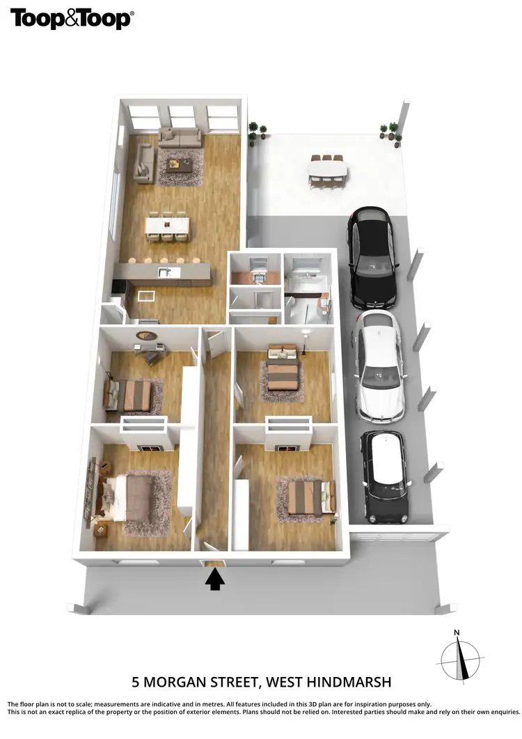 Floorplan of Homely house listing, 5 Morgan Street, West Hindmarsh SA 5007