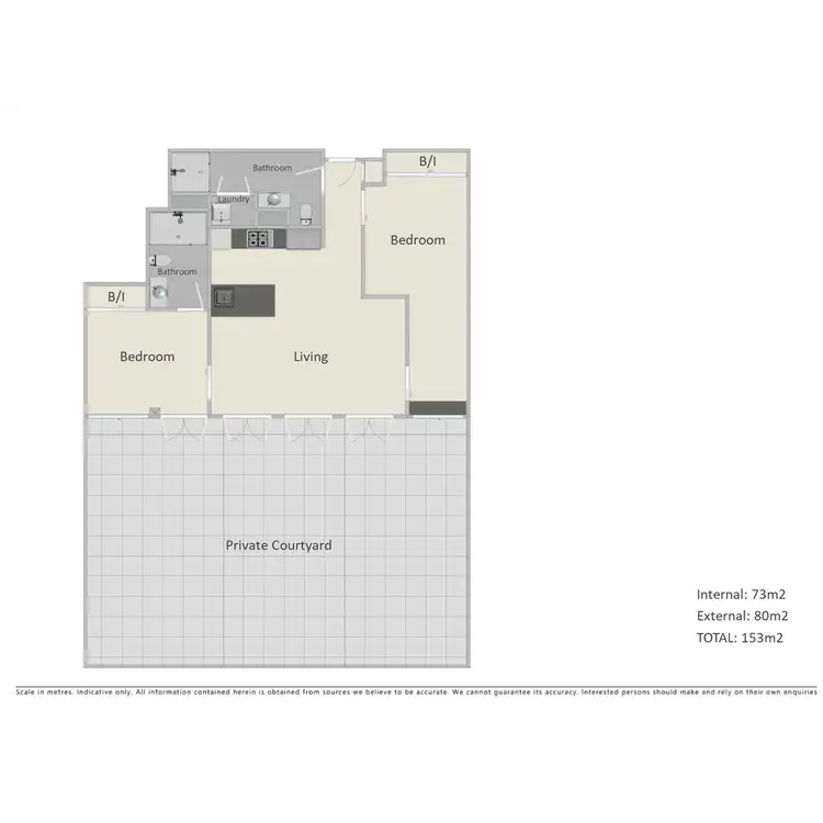 Floorplan of Homely apartment listing, 620/477 Boundary Street, Spring Hill QLD 4000