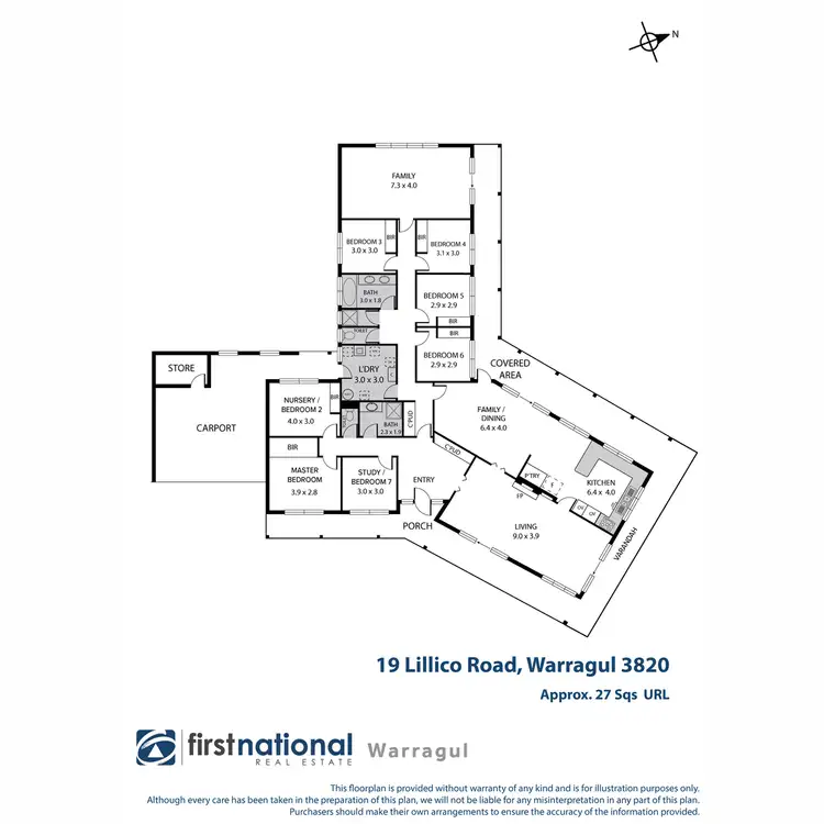Floorplan of Homely house listing, 19 Lillico Road, Warragul VIC 3820