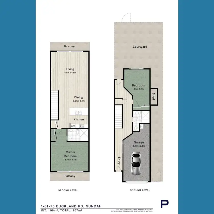 Floorplan of Homely townhouse listing, 1/61-75 Buckland Road, Nundah QLD 4012