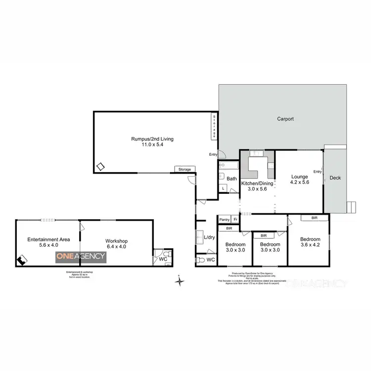 Floorplan of Homely house listing, 3 Albert Street, Stanley TAS 7331