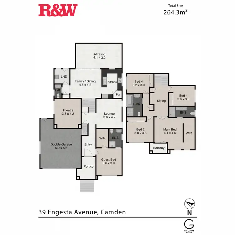 Floorplan of Homely house listing, 39 Engesta Avenue, Camden NSW 2570