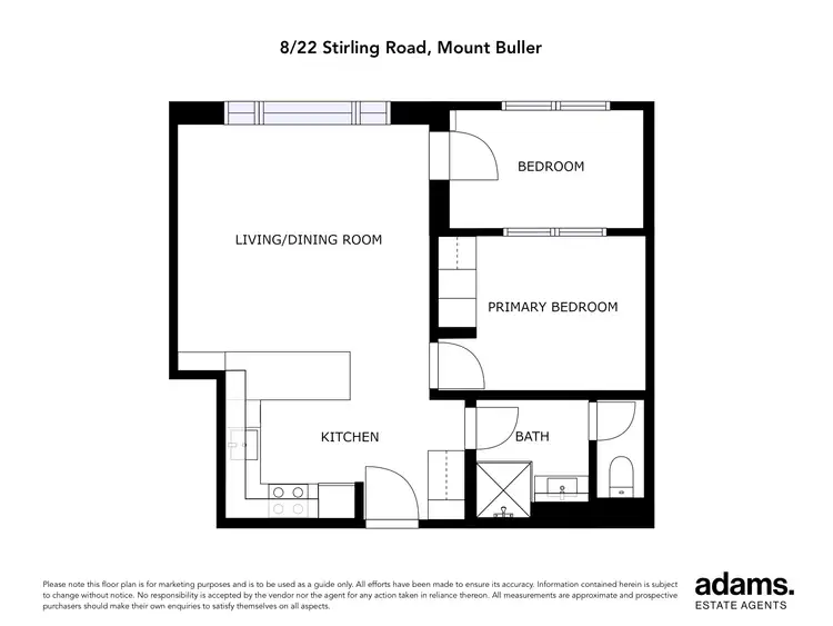 Floorplan of Homely apartment listing, 8/22 Stirling Road, Mount Buller VIC 3723