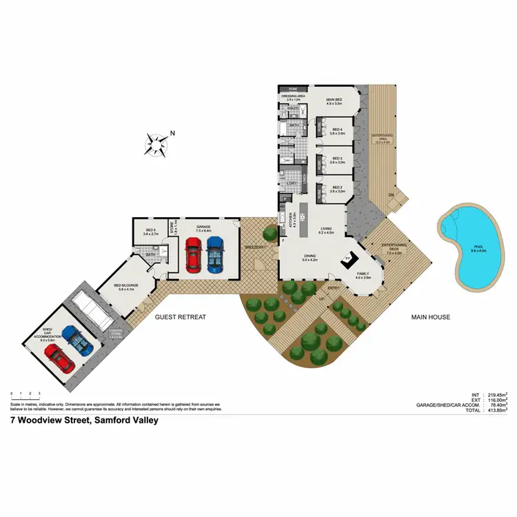 Floorplan of Homely house listing, 7 Woodview Street, Samford Valley QLD 4520
