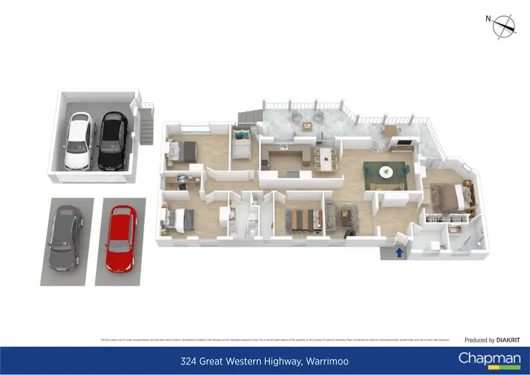Floorplan of Homely house listing, 324 Great Western Highway, Warrimoo NSW 2774