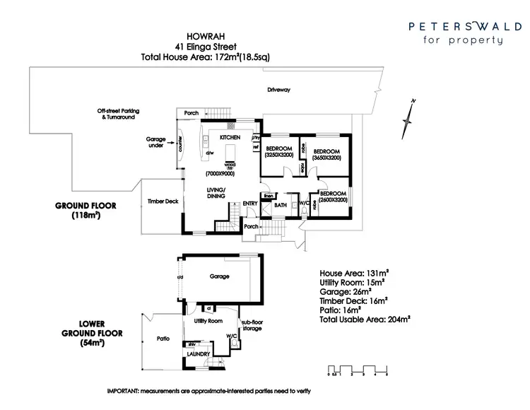 Floorplan of Homely house listing, 41 Elinga Street, Howrah TAS 7018