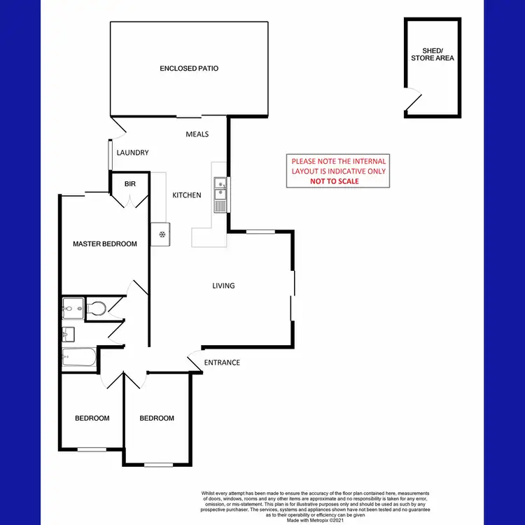 Floorplan of Homely villa listing, 43 Hybanthus Road, Ferndale WA 6148