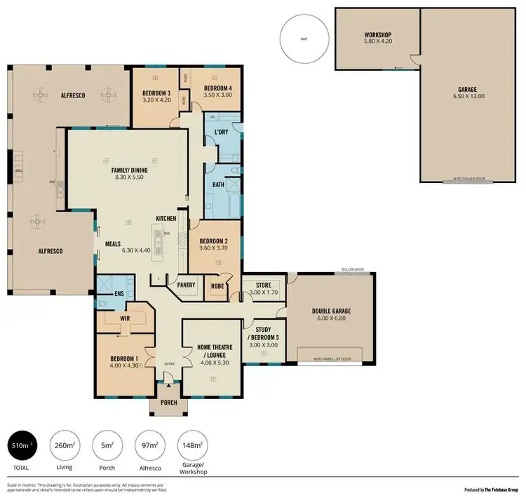 Floorplan of Homely house listing, 14 Swift Grove, Mclaren Flat SA 5171