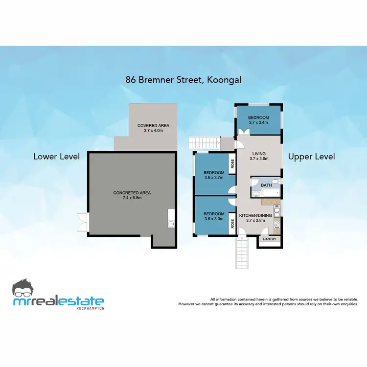 Floorplan of Homely house listing, 86 Bremner Street, Berserker QLD 4701
