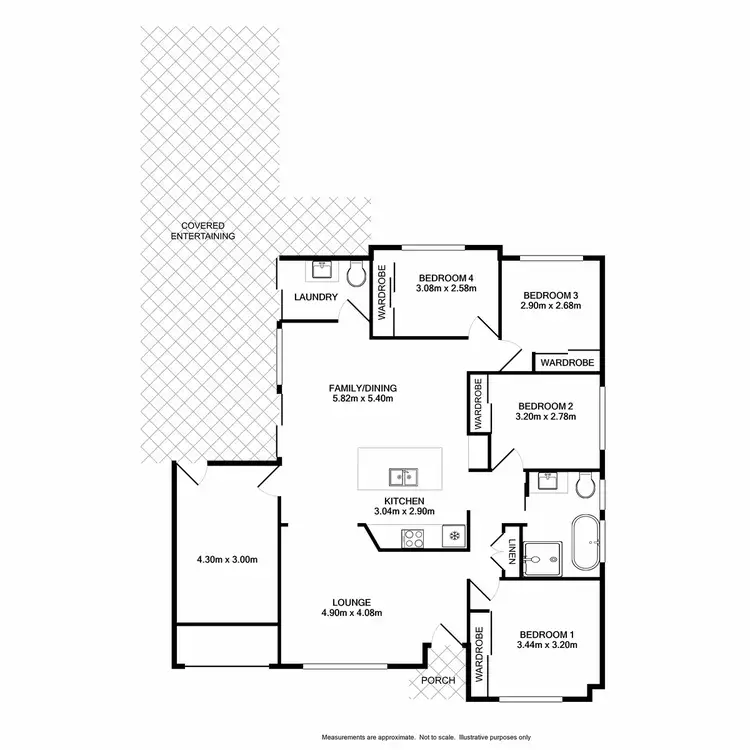 Floorplan of Homely house listing, 2 Burraga Place, Glenmore Park NSW 2745