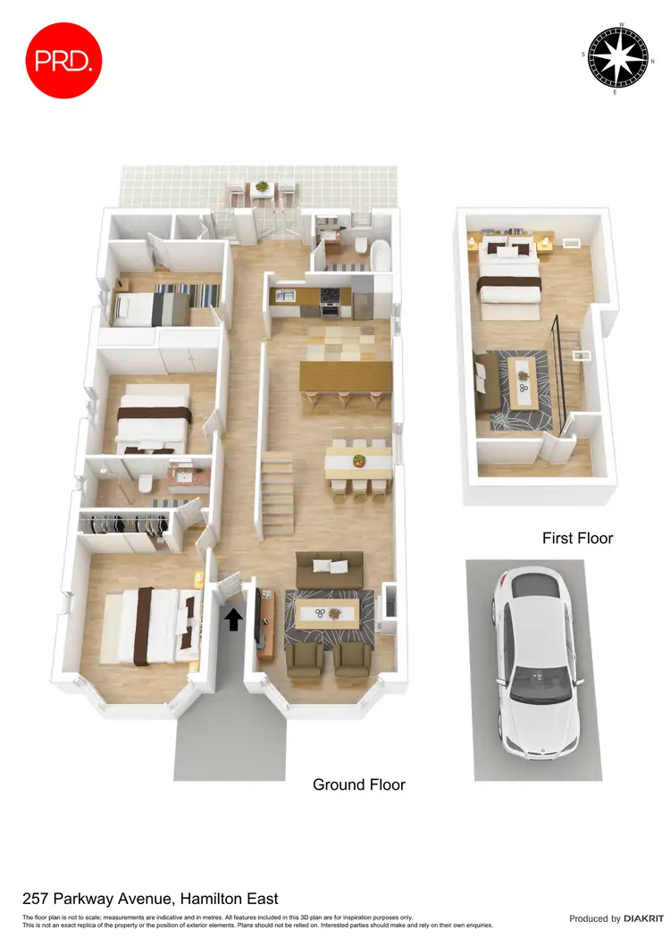 Floorplan of Homely house listing, 257 Parkway Avenue, Hamilton East NSW 2303