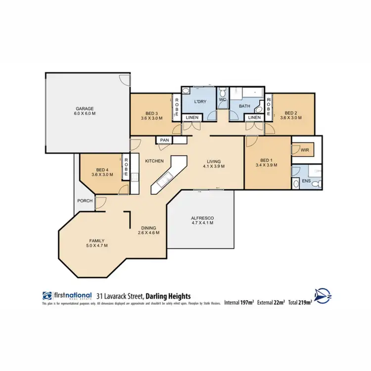Floorplan of Homely house listing, 31 Lavarack Street, Darling Heights QLD 4350