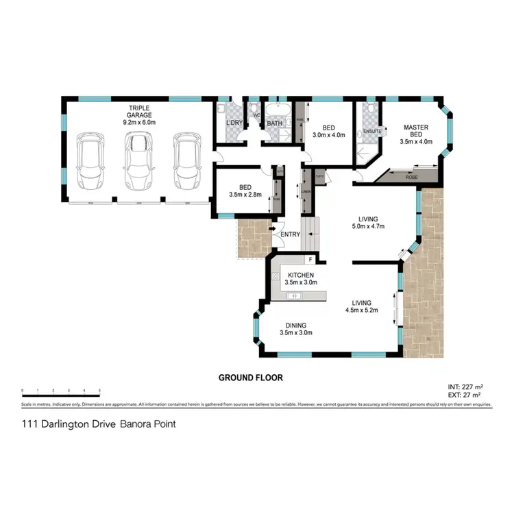 Floorplan of Homely house listing, 111 Darlington Drive, Banora Point NSW 2486