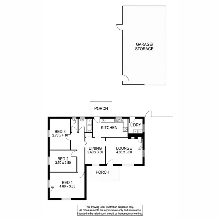Floorplan of Homely house listing, 39 Kipling Avenue, Glengowrie SA 5044