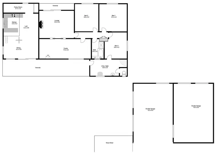 Floorplan of Homely house listing, 1004-1010 Lincoln Highway, North Shields SA 5607
