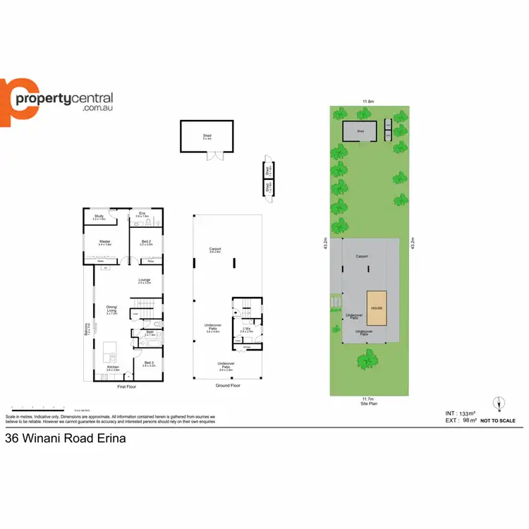 Floorplan of Homely house listing, 36 Winani Road, Erina NSW 2250