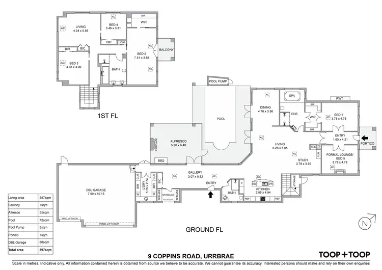 Floorplan of Homely house listing, 9 Coppins Road, Urrbrae SA 5064