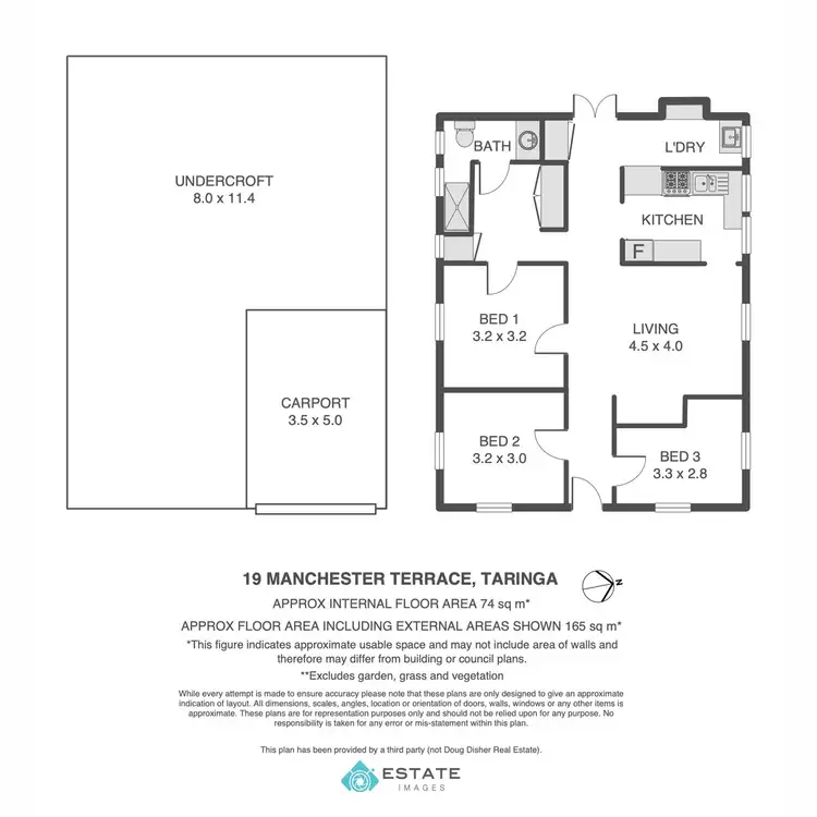 Floorplan of Homely house listing, 19 Manchester Terrace, Taringa QLD 4068