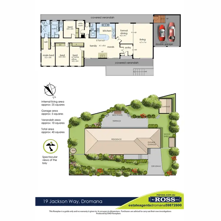 Floorplan of Homely house listing, 19 Jackson Way, Dromana VIC 3936