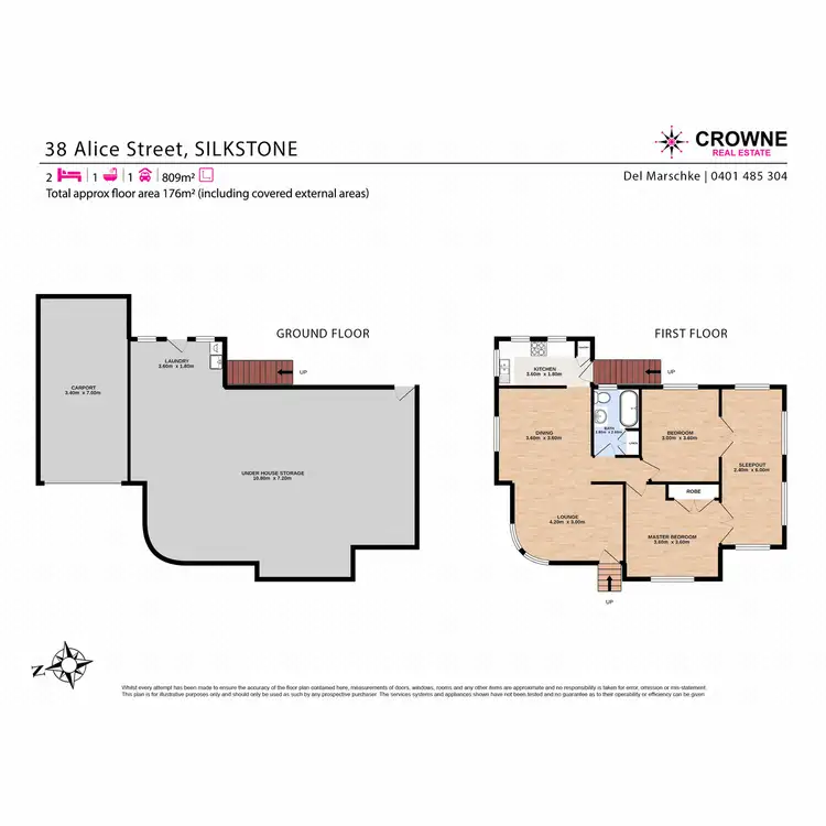Floorplan of Homely house listing, 38 Alice Street, Silkstone QLD 4304