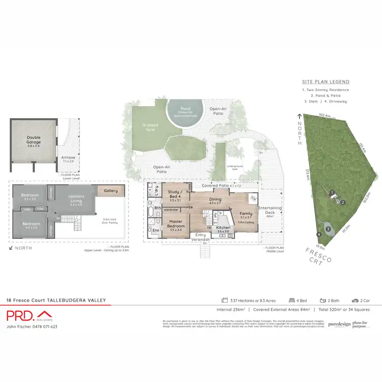 Floorplan of Homely house listing, 18 Fresco Court, Tallebudgera Valley QLD 4228