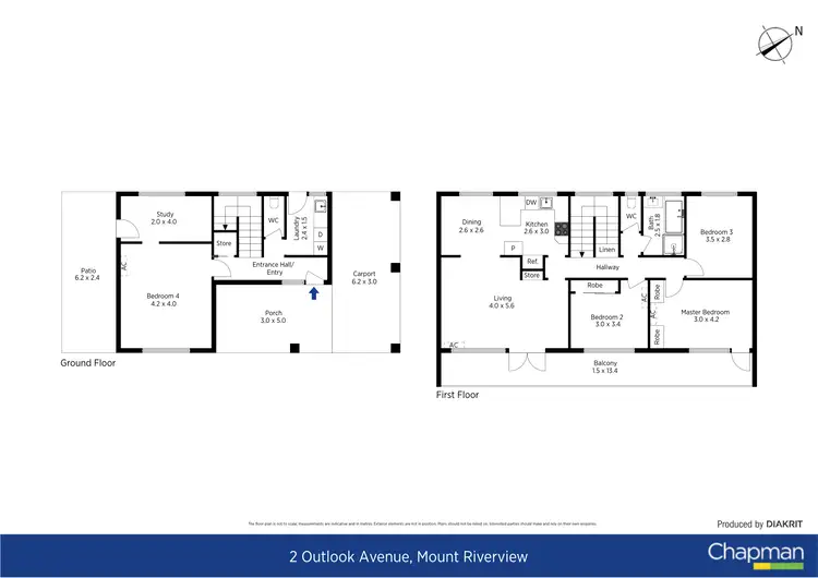 Floorplan of Homely house listing, 2 Outlook Avenue, Mount Riverview NSW 2774