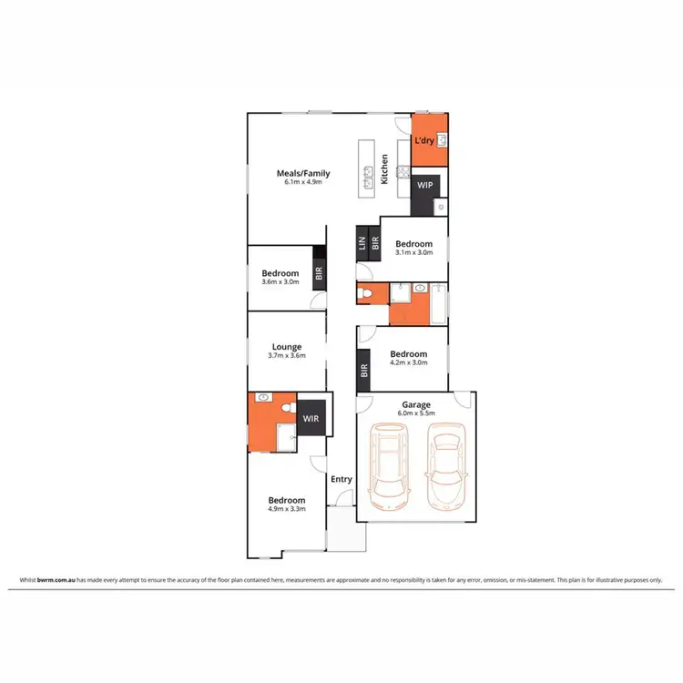 Floorplan of Homely house listing, 16 Albany Way, Charlemont VIC 3217
