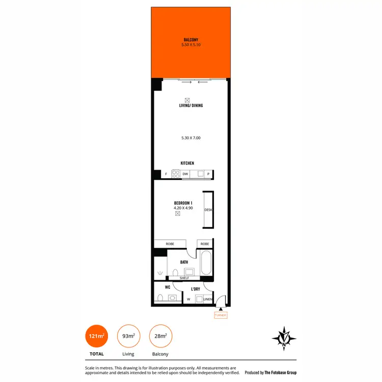 Floorplan of Homely apartment listing, 32/220 Greenhill Road, Eastwood SA 5063