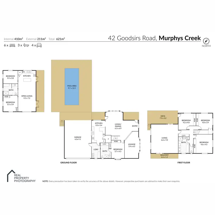 Floorplan of Homely rural property listing, 42 Goodsirs Road, Murphys Creek QLD 4352
