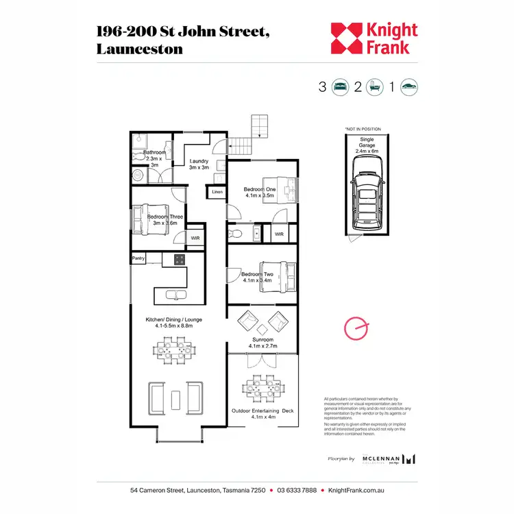 Floorplan of Homely house listing, 4/196-200 St John Street, Launceston TAS 7250