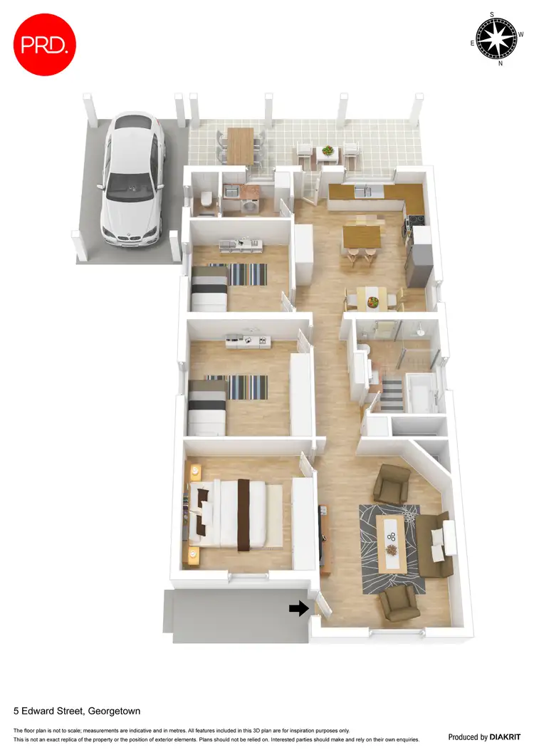 Floorplan of Homely house listing, 5 Edward Street, Georgetown NSW 2298