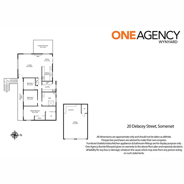 Floorplan of Homely house listing, 20 Delacey Street, Somerset TAS 7322