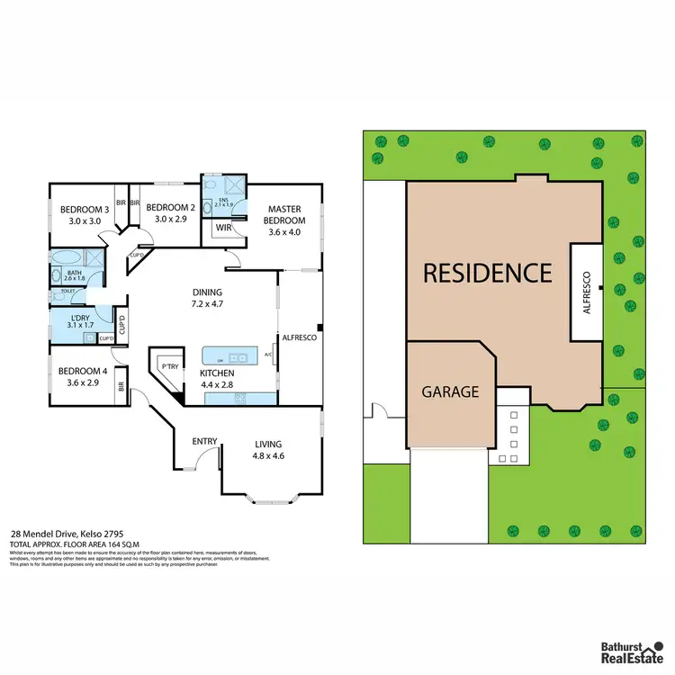 Floorplan of Homely house listing, 28 Mendel Drive, Kelso NSW 2795