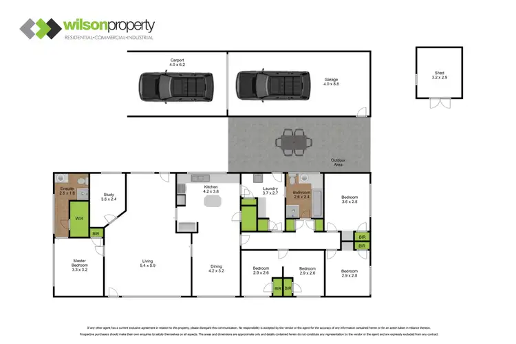 Floorplan of Homely house listing, 14 Canfield Crescent, Traralgon VIC 3844