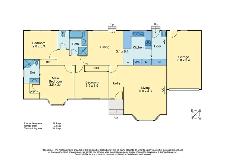 Floorplan of Homely unit listing, 4/36 Clarkestown Avenue, Mount Eliza VIC 3930