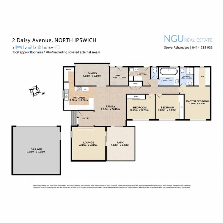 Floorplan of Homely house listing, 2 Daisy Avenue, North Ipswich QLD 4305