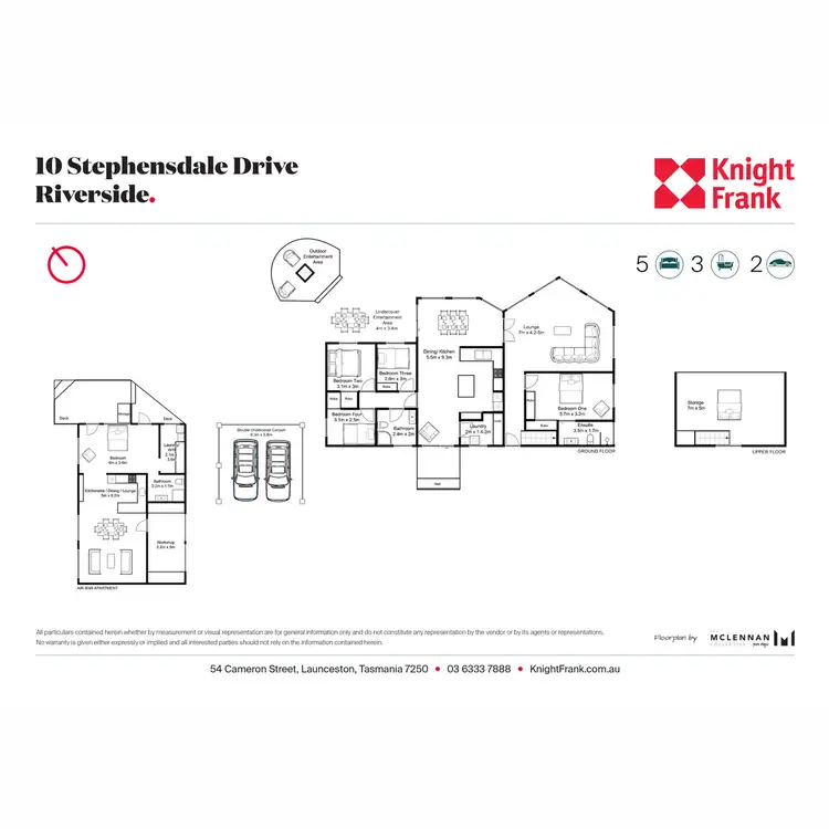 Floorplan of Homely house listing, 10 Stephensdale Drive, Riverside TAS 7250