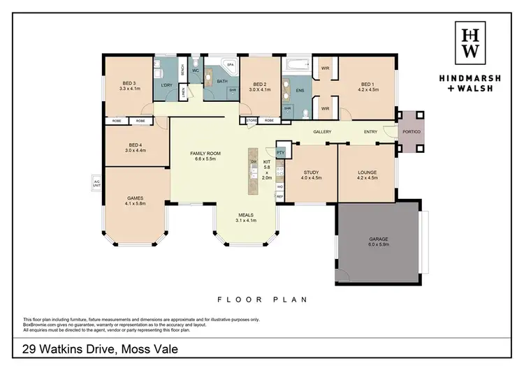 Floorplan of Homely house listing, 29 Watkins Drive, Moss Vale NSW 2577